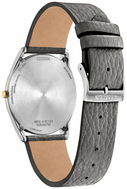 Suratto Gray Dial Leather Strap AR3124-07H | Citizen Recommended
