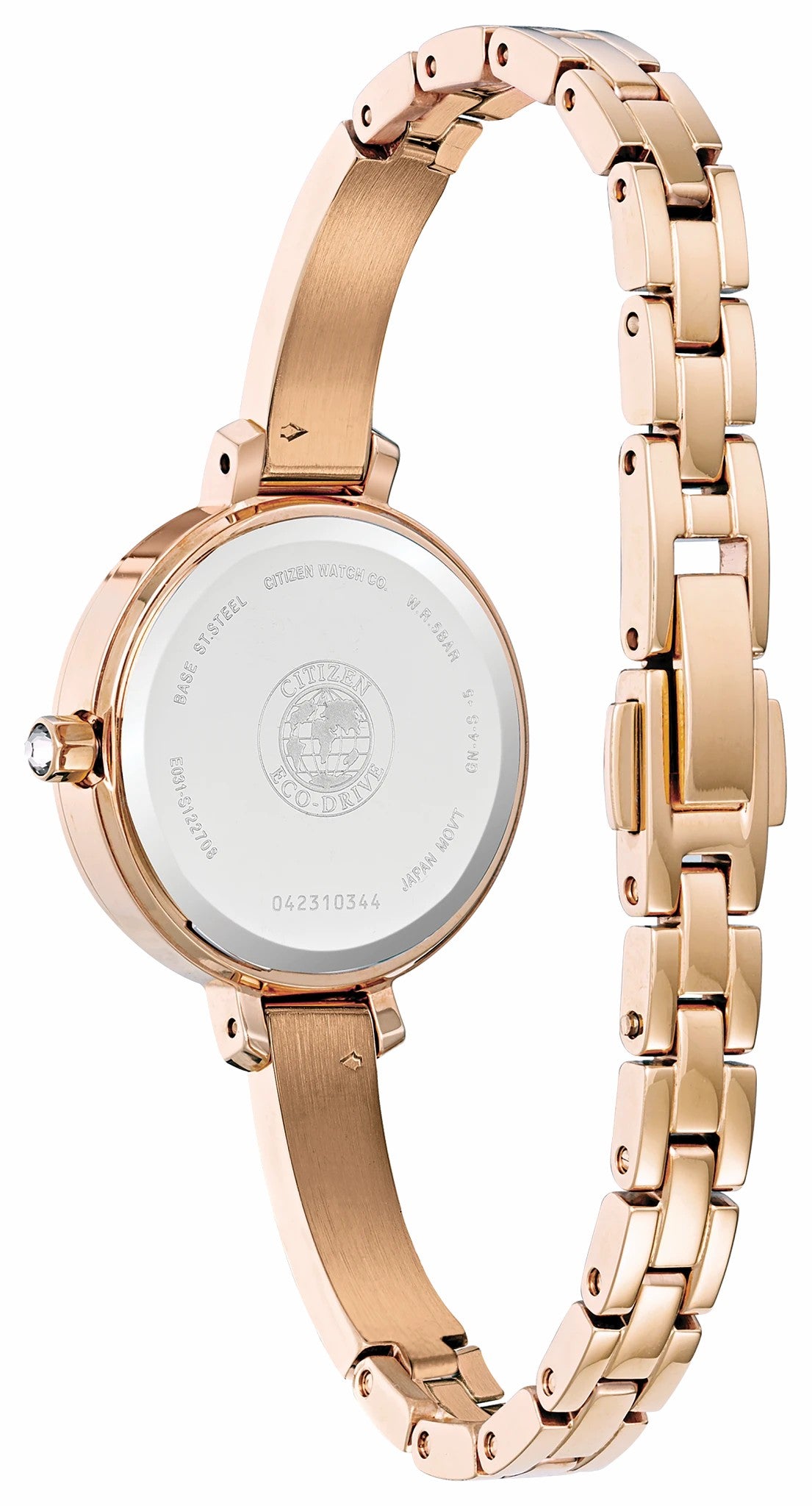 Silhouette Crystal White Dial Stainless Steel Bracelet EM0863-53D | Citizen Featured