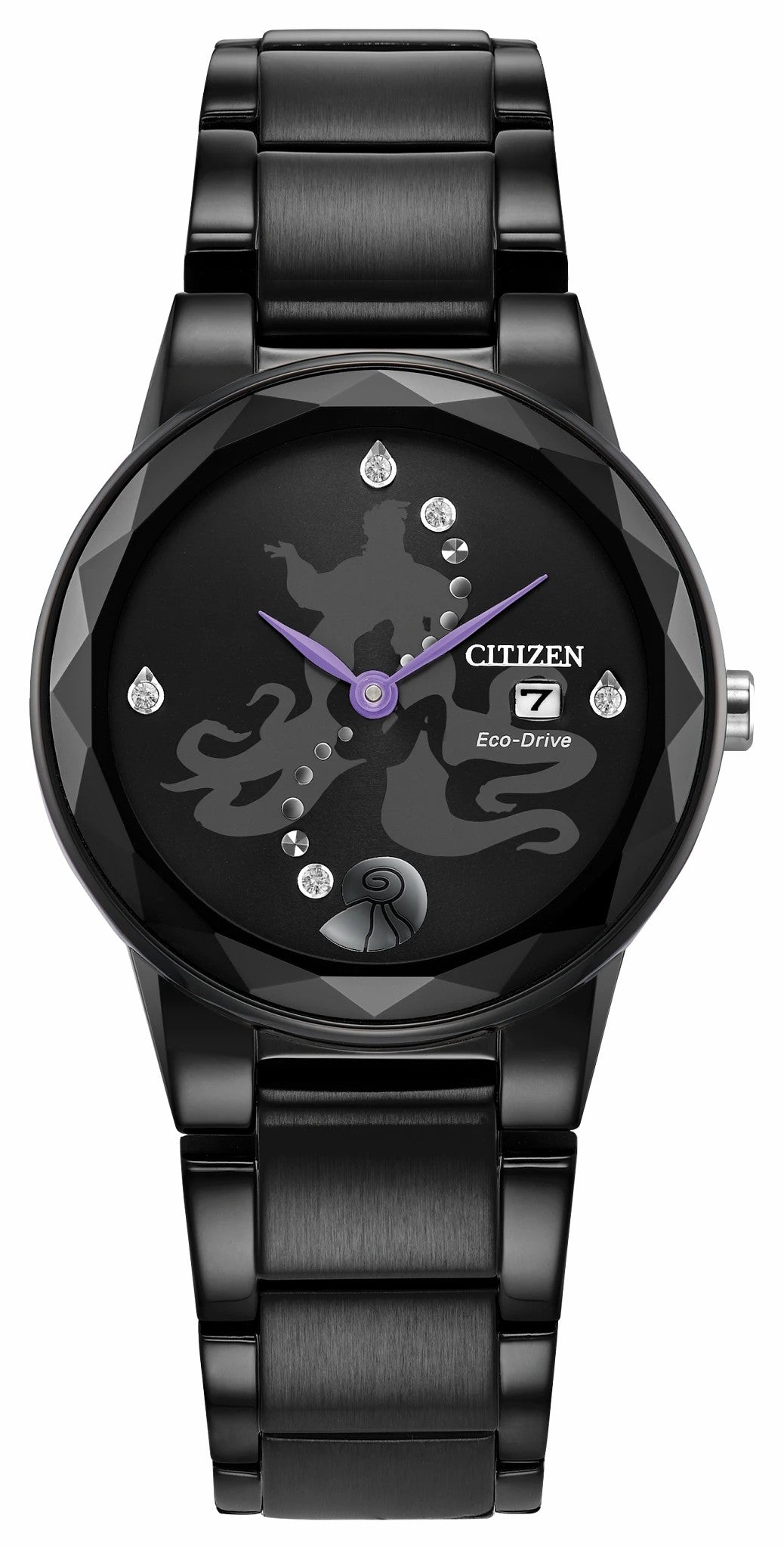 Ursula Black Dial Stainless Steel Bracelet GA1075-68W | Citizen Special Offer