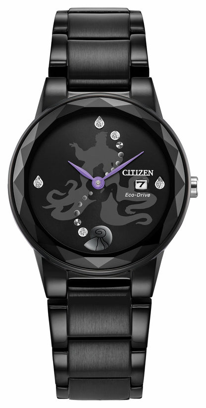 Ursula Black Dial Stainless Steel Bracelet GA1075-68W | Citizen Special Offer