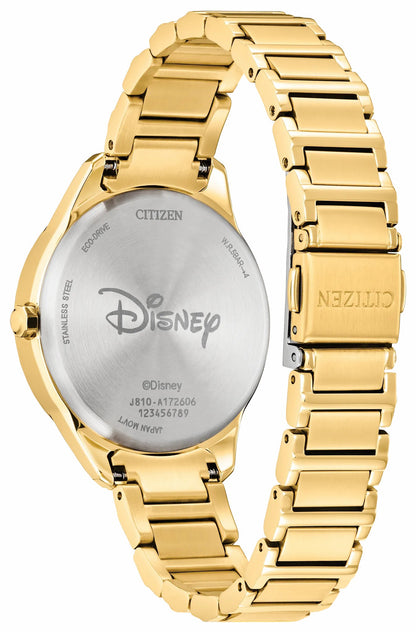 Mickey Flutterby White Dial Stainless Steel Bracelet FE6192-51D | Citizen Essential