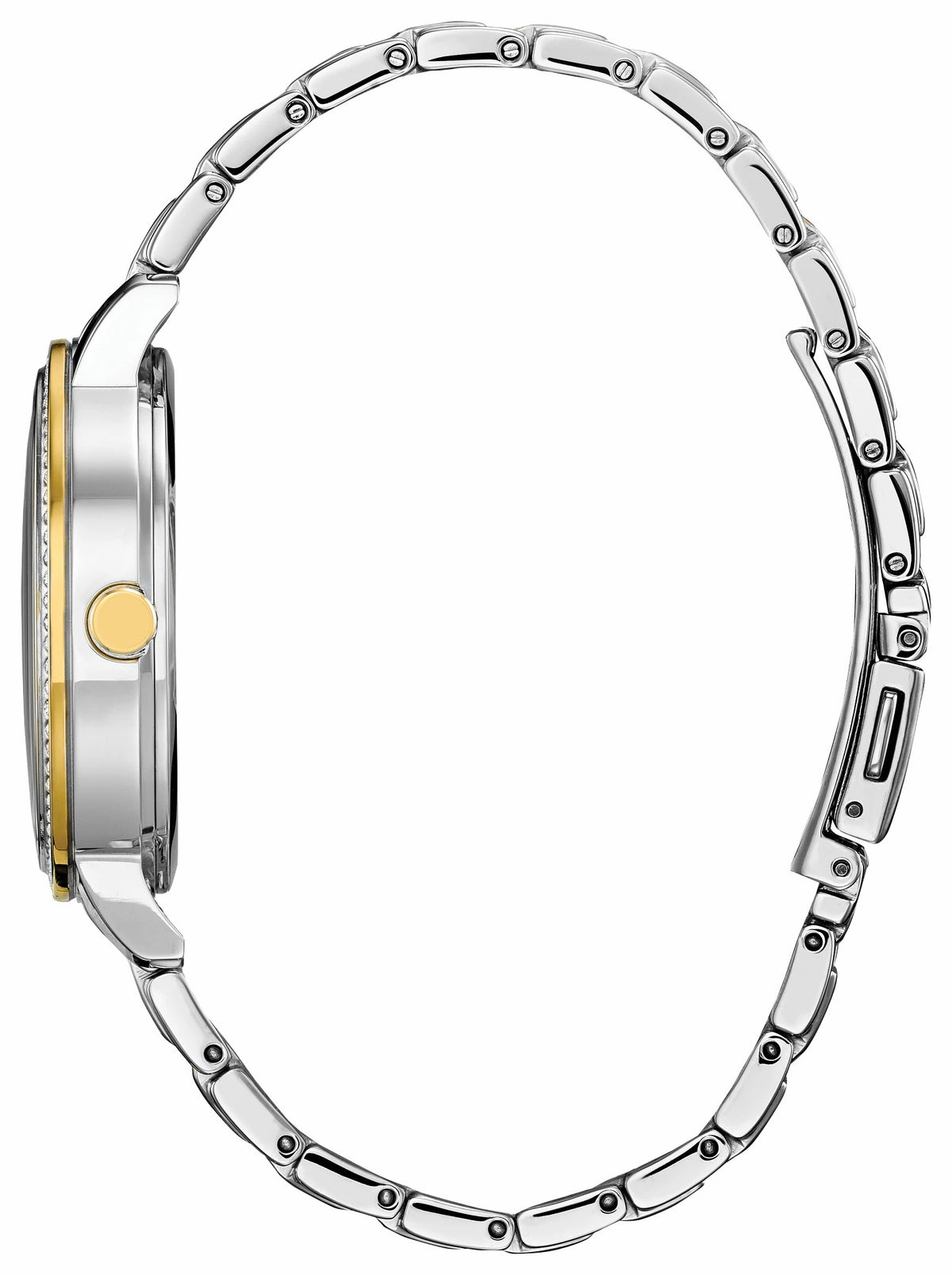 Mickey Crystal Silver-Tone Dial Stainless Steel Bracelet FE7044-52W | Citizen Special Offer