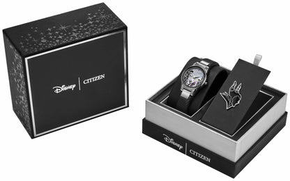 Maleficent's Charm Gray Dial Leather Strap GA1080-41Y | Citizen Exclusive