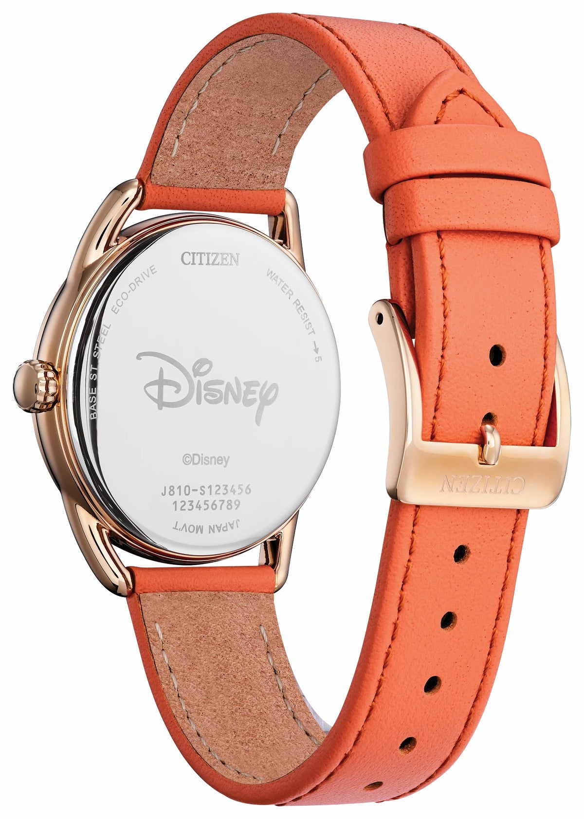 Gardening Minnie Silver-Tone Dial Leather Strap FE6087-04W | Citizen Classic