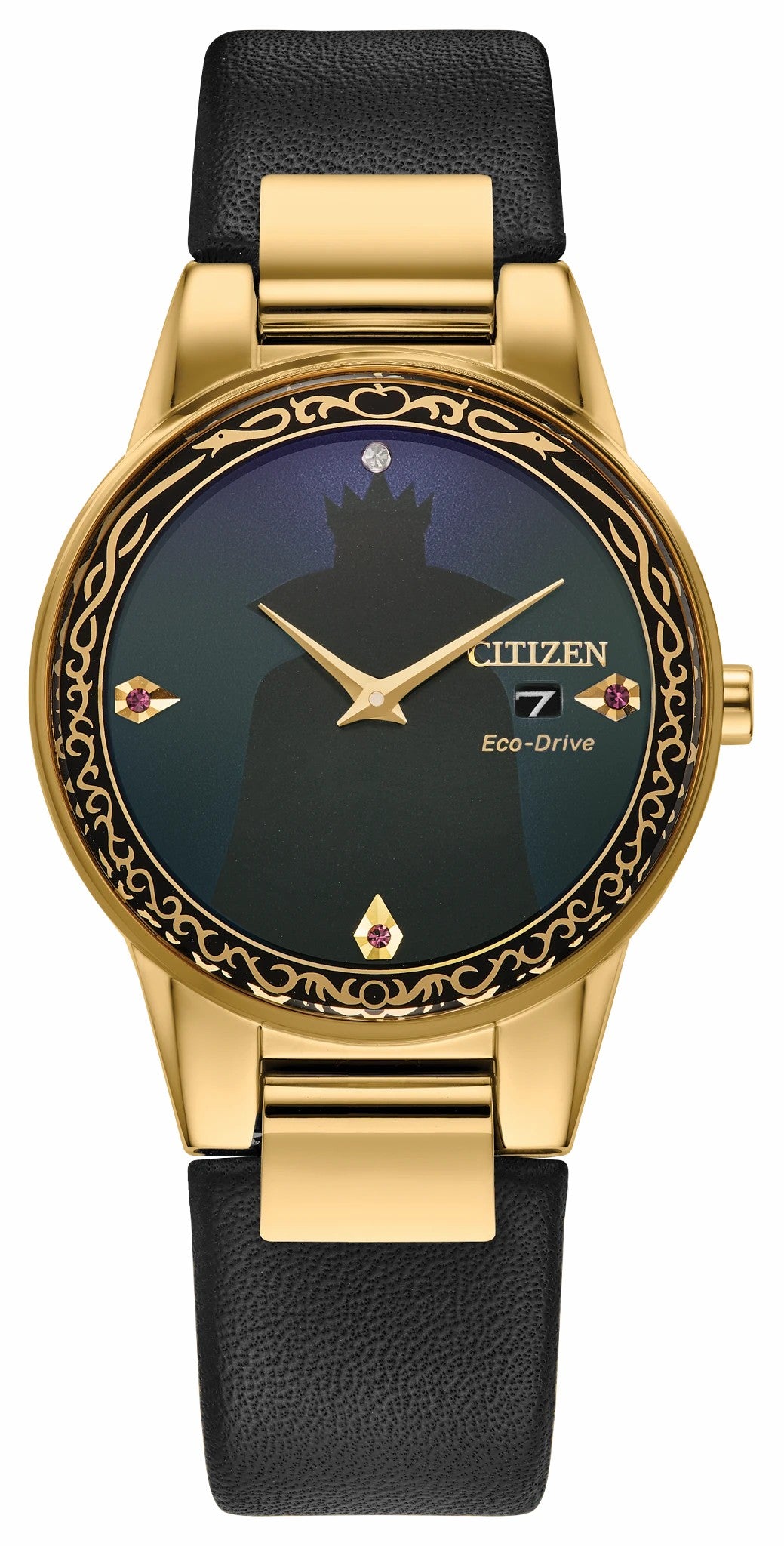 Evil Queen Shadow Black Dial Leather Strap GA1082-46W | Citizen Featured