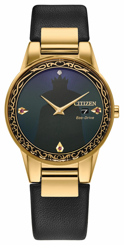 Evil Queen Shadow Black Dial Leather Strap GA1082-46W | Citizen Featured
