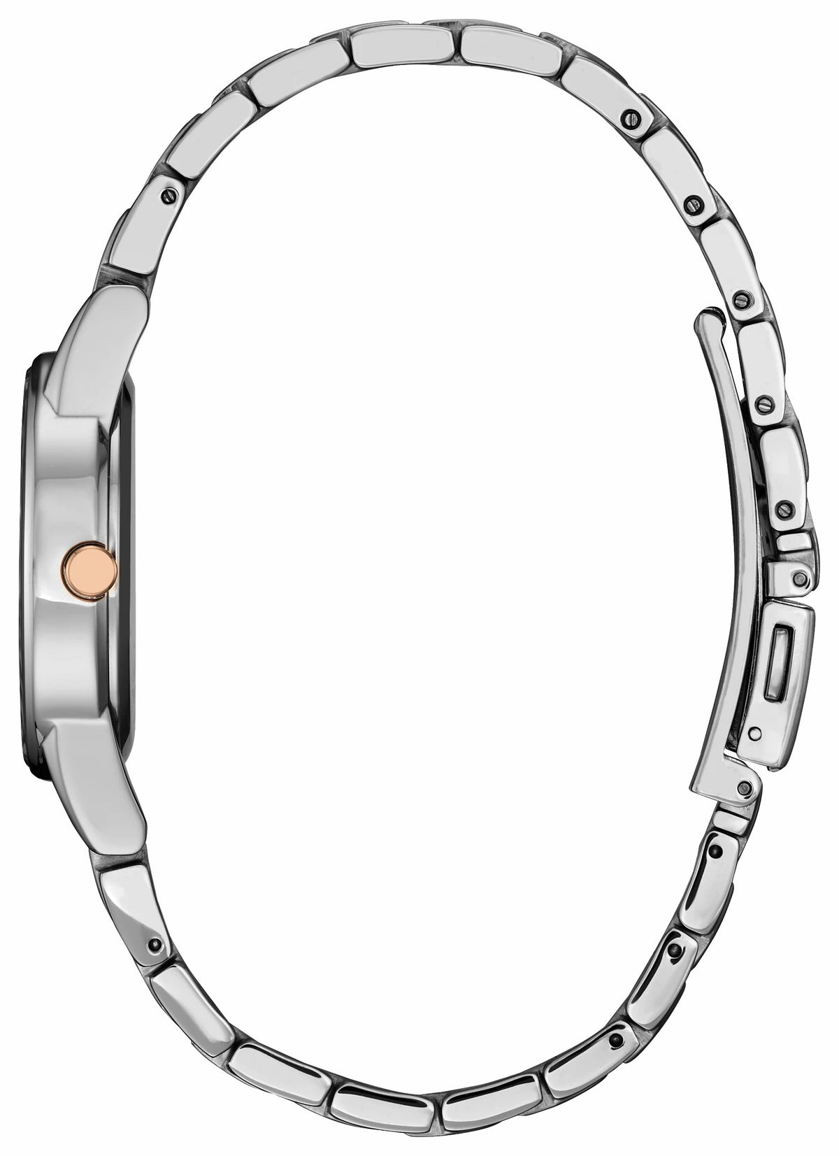 Aurora Enchanted Pink Dial Stainless Steel Bracelet GA1081-65N | Citizen Essential