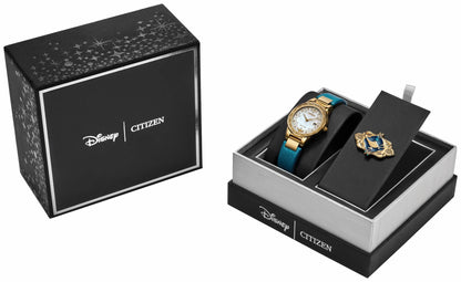 Aladdin 30th Anniversary White Dial Leather Strap GA1072-07D | Citizen Great Value