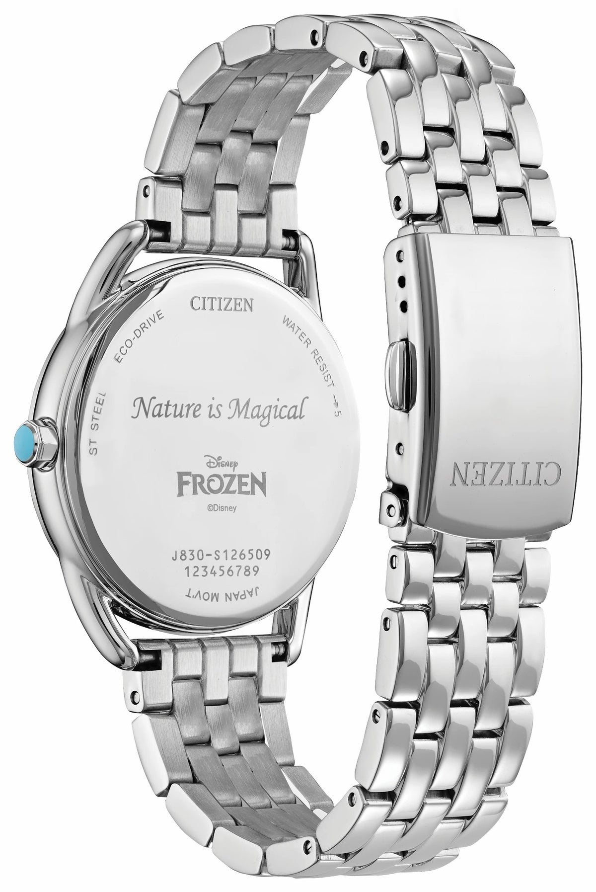 Frozen Blue Dial Stainless Steel Bracelet FE7091-61W | Citizen Classic