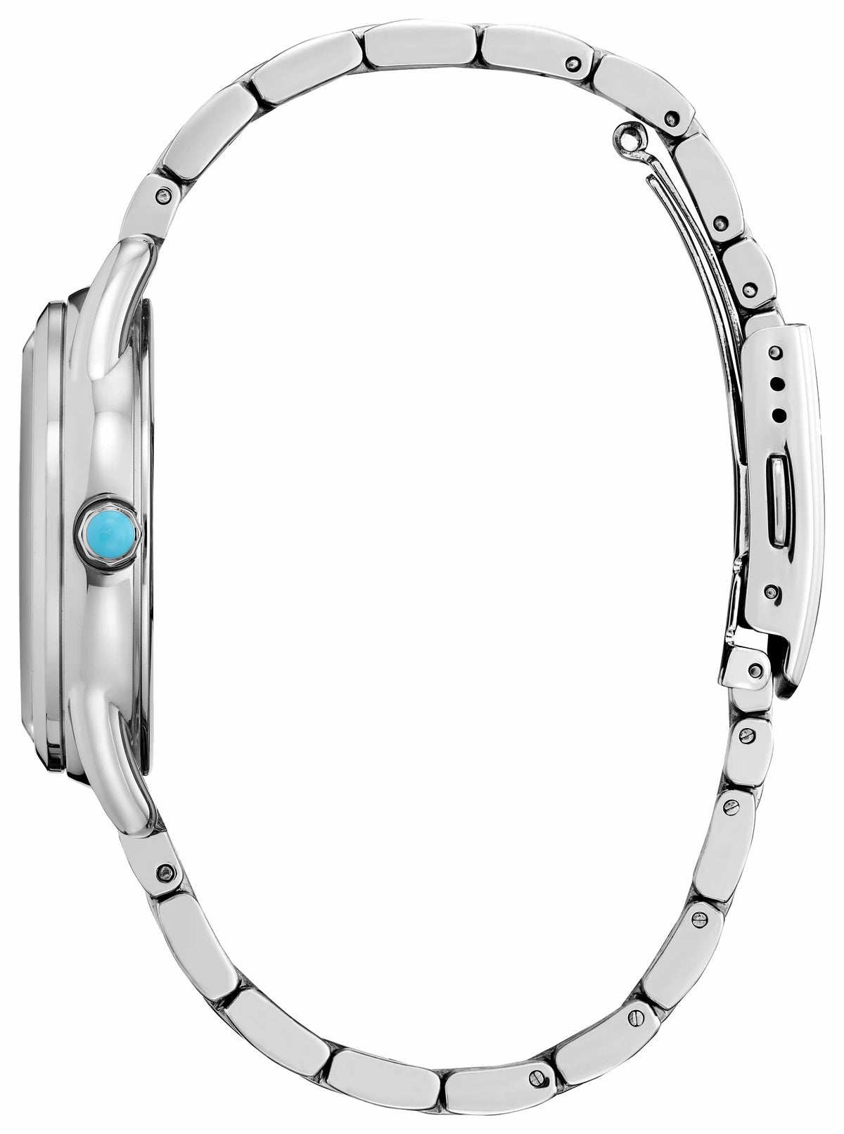 Frozen Blue Dial Stainless Steel Bracelet FE7091-61W | Citizen Classic