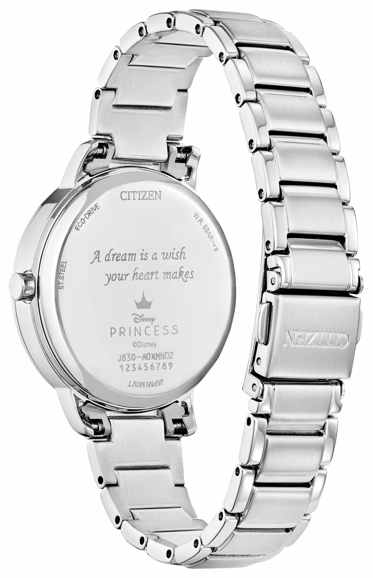 Cinderella Blue Dial Stainless Steel Bracelet FE7041-51W | Citizen Trending