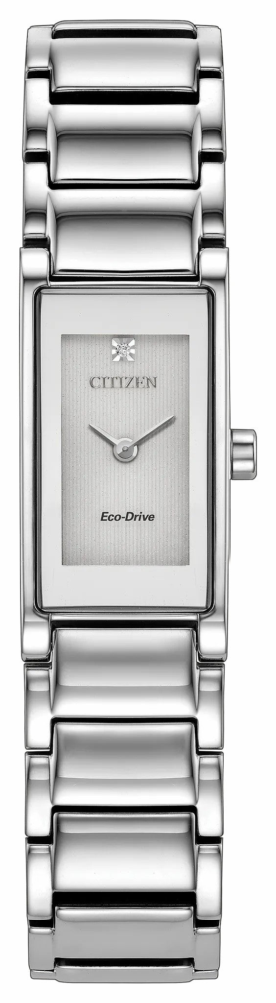 Axiom Silver-Tone Dial Stainless Steel Bracelet EG7051-51A | Citizen Signature