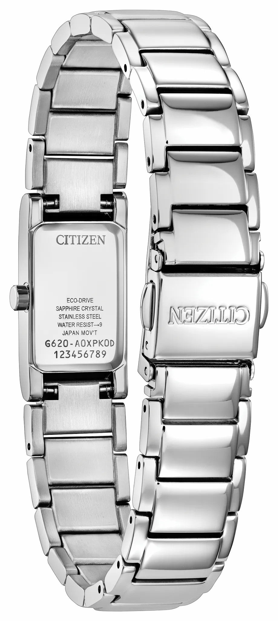 Axiom Silver-Tone Dial Stainless Steel Bracelet EG7051-51A | Citizen Signature