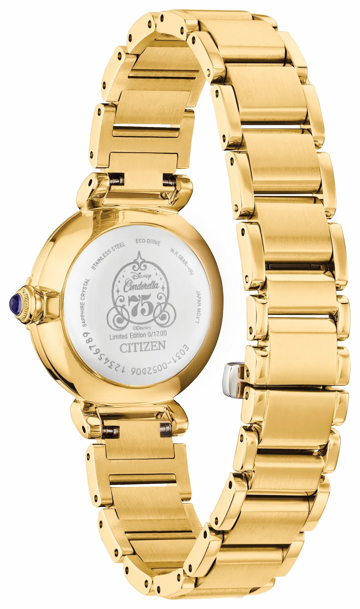 Citizen L Cinderella 75th Anniversary Blue Dial Stainless Steel Bracelet EM1068-69W | Citizen Deals