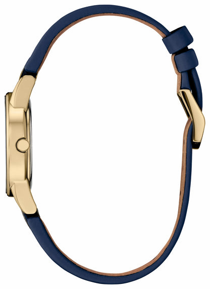Snow White Flora Beige Dial Leather Strap GA1079-41W | Citizen Classic