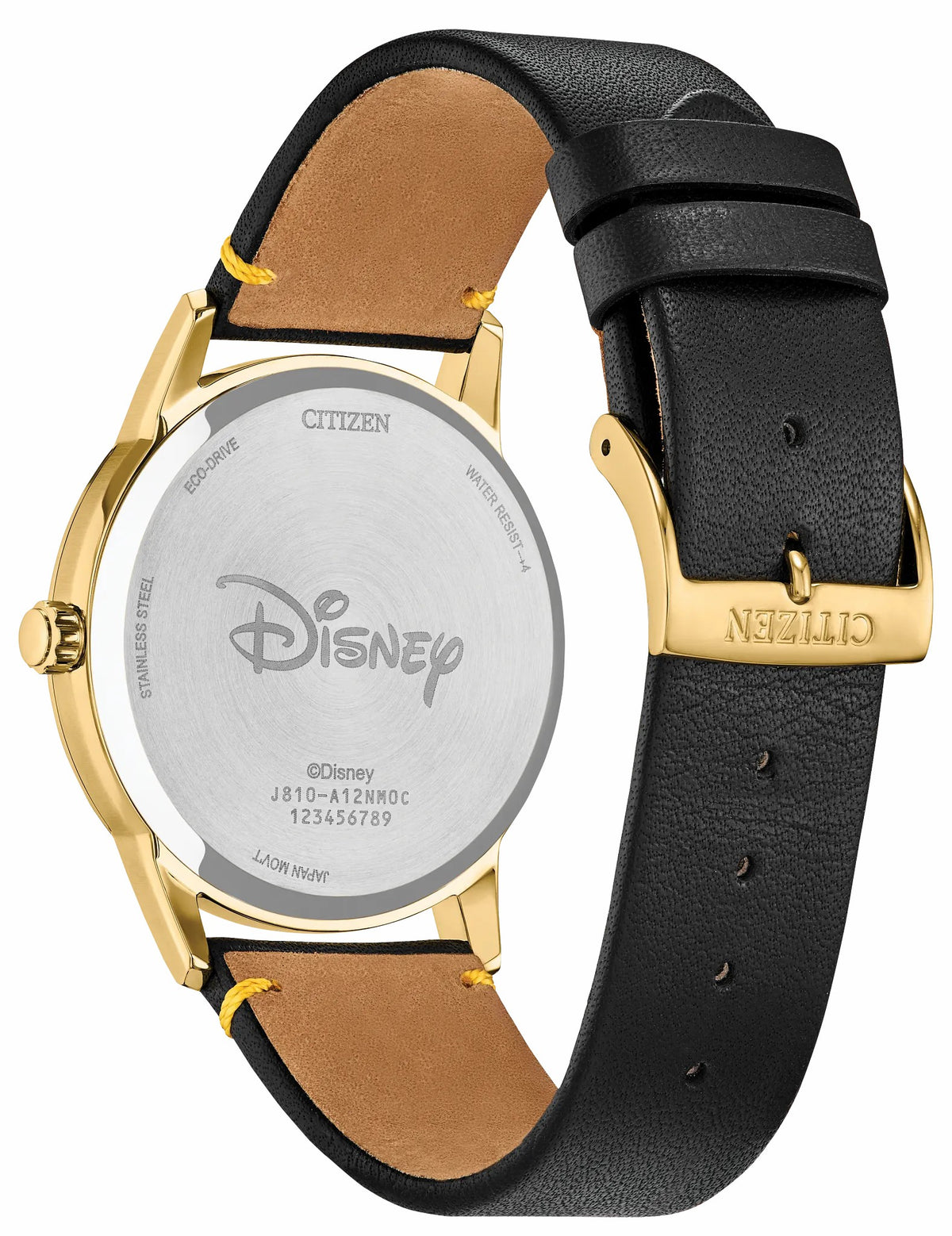 Donald Duck Seeing Stars Black Dial Leather Strap AW1789-04W | Citizen Special Offer
