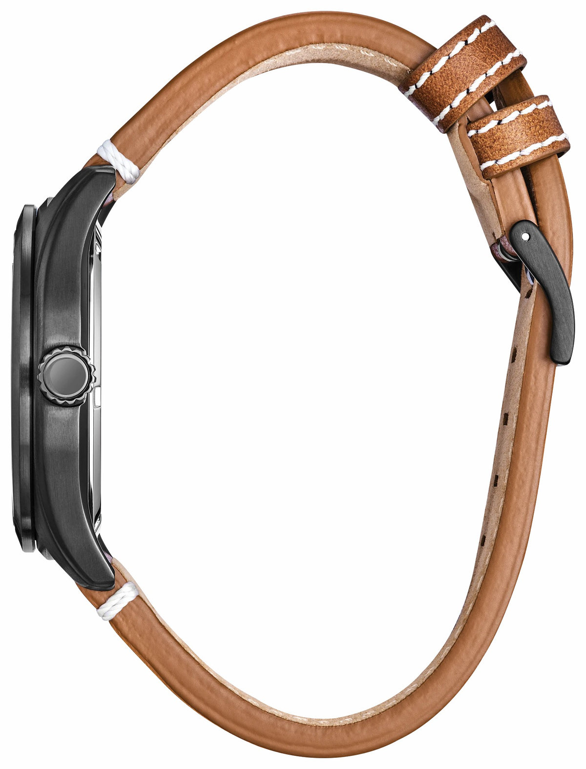 Batter's up Mickey Brown Dial Leather Strap BV1089-05W | Citizen Great Value
