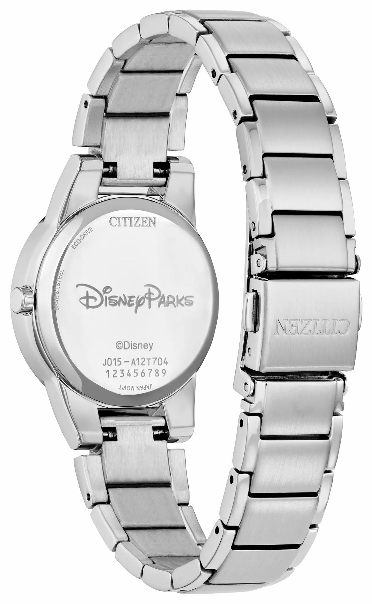 Minnie Mouse Black Dial Stainless Steel Bracelet GA1071-51W | Citizen Value