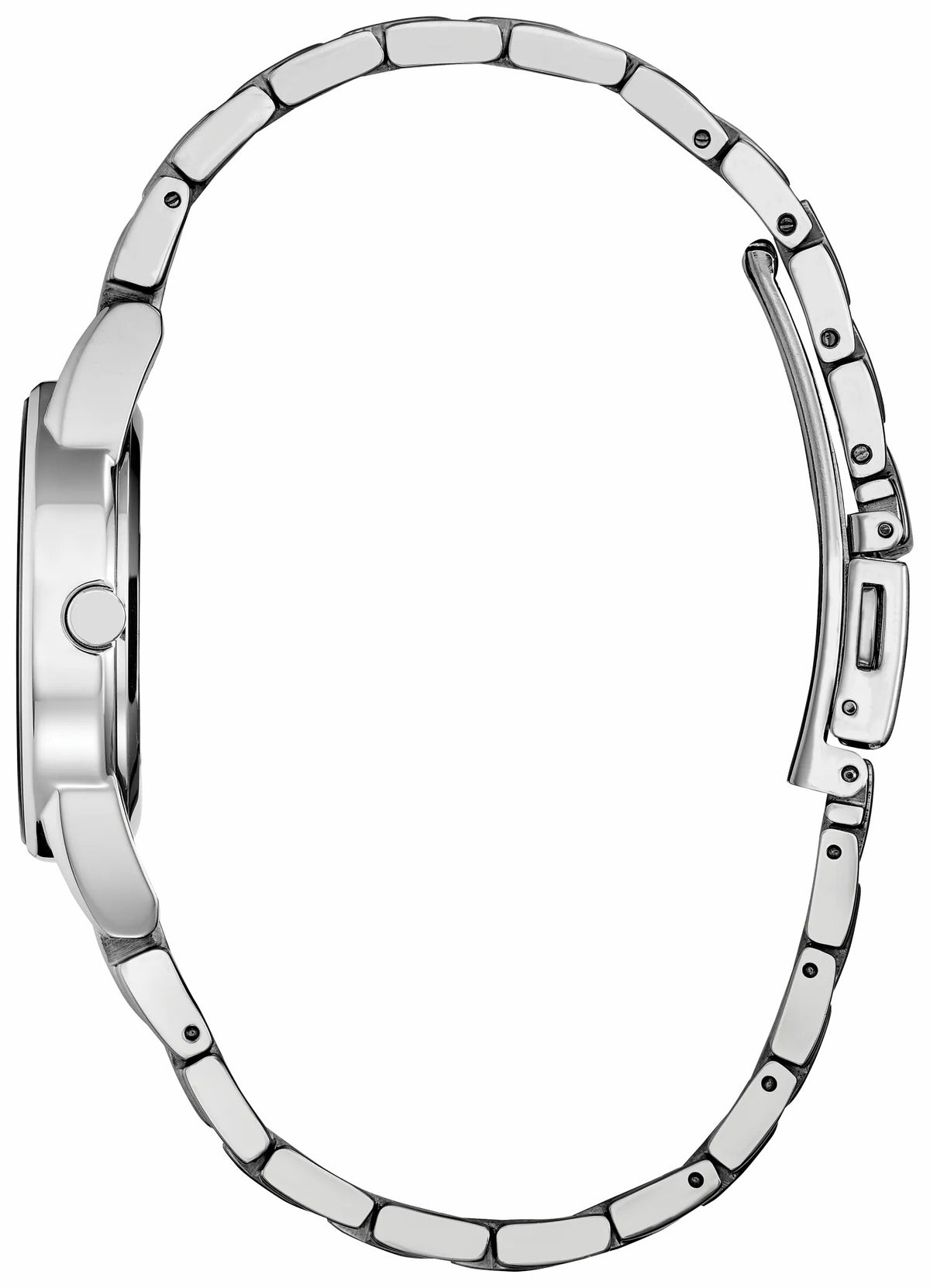 Minnie Mouse Black Dial Stainless Steel Bracelet GA1071-51W | Citizen Value