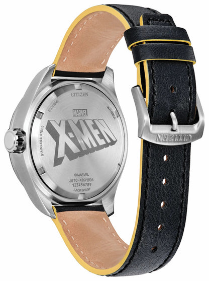 X-Men Black Dial Leather Strap AW5007-17W | Citizen Hot Sale