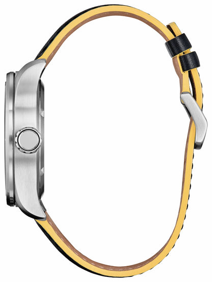 X-Men Black Dial Leather Strap AW5007-17W | Citizen Hot Sale