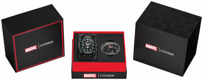 Venom "Lethal Protector" Black Dial Polyurethane Strap AW2065-41W | Citizen Latest