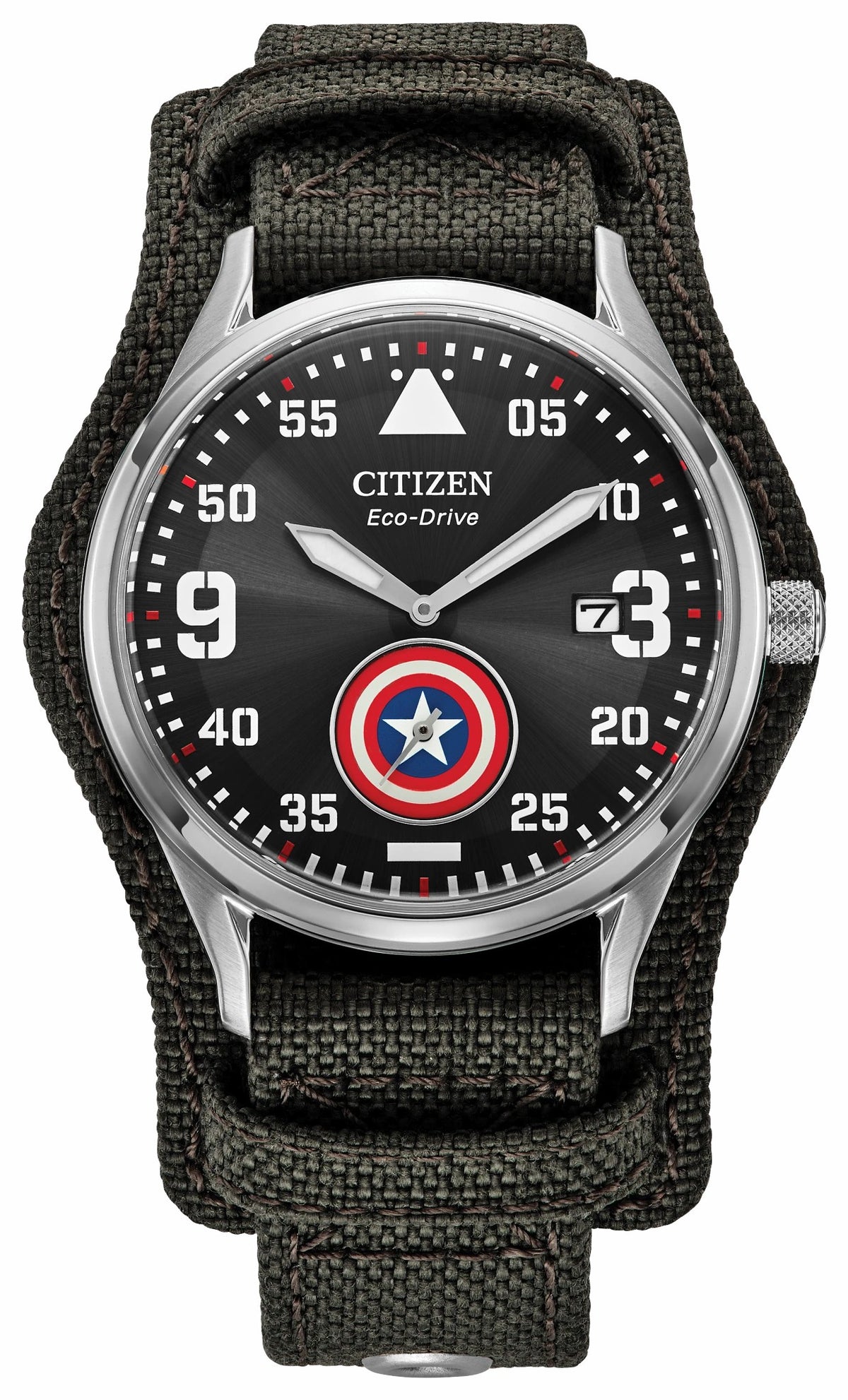 Captain America Forever Black Dial CORDURA® Strap BV1140-00W | Citizen Recommended