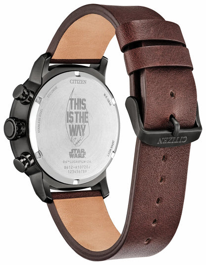 Mandalorian Gray Dial Leather Strap CA0857-09W | Citizen Everyday