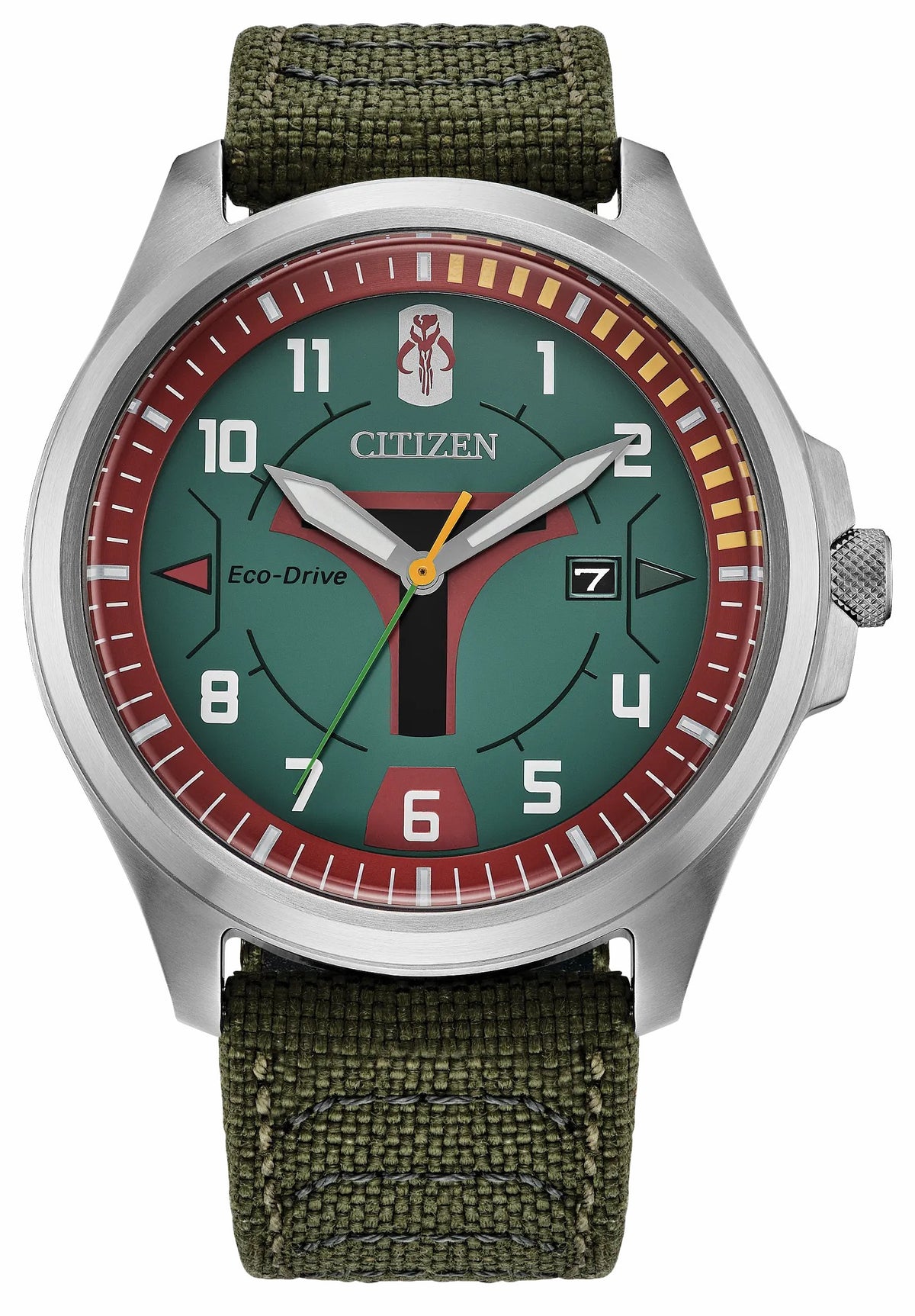 Boba Fett Green Dial Nylon Strap AW1418-06W | Citizen Sale