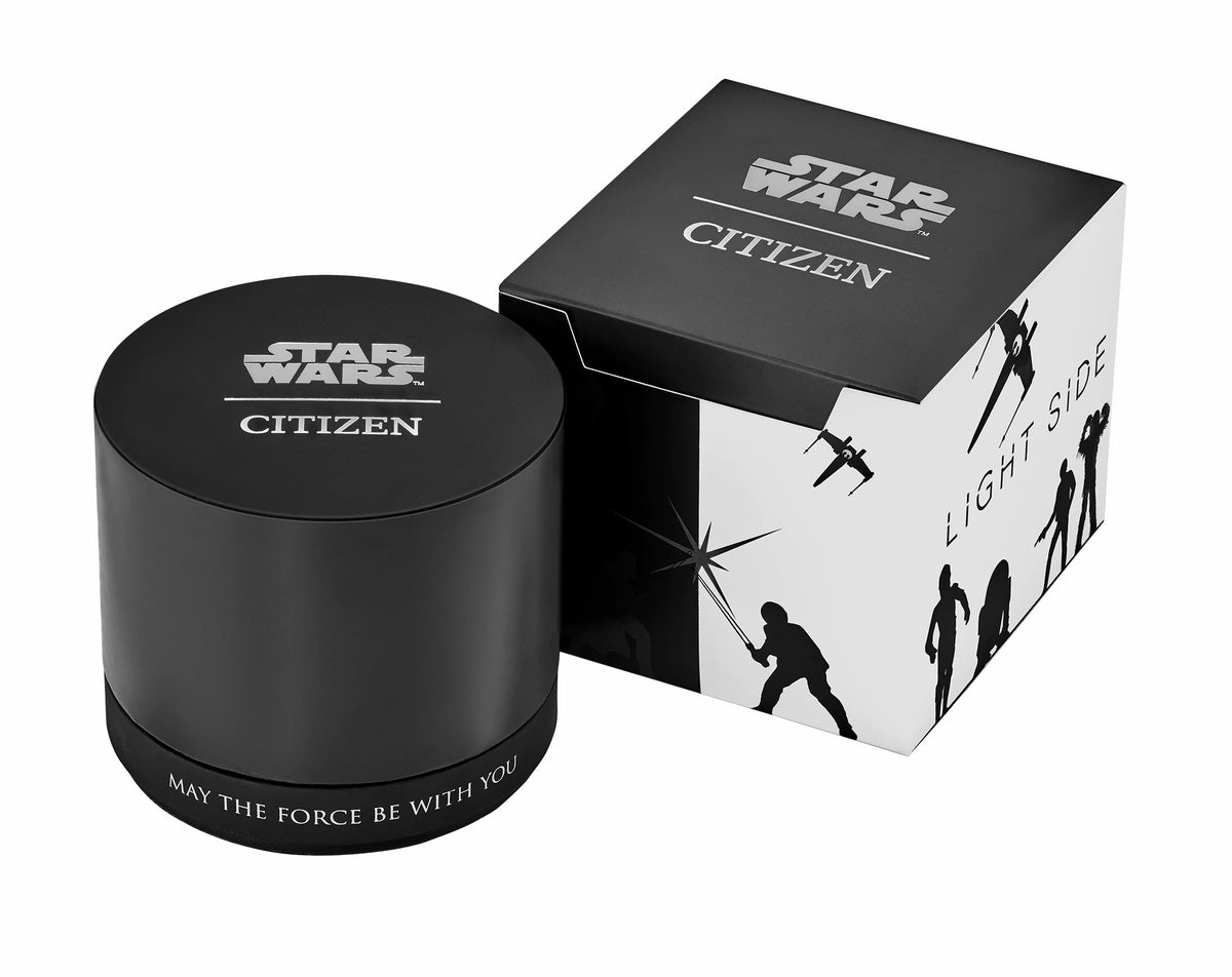 C-3PO Rewired Multiple Dial Leather Strap BU4026-05W | Citizen Everyday