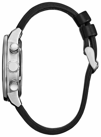 Rebel Starfighter Black Dial Leather Strap CA0870-43W | Citizen Trending
