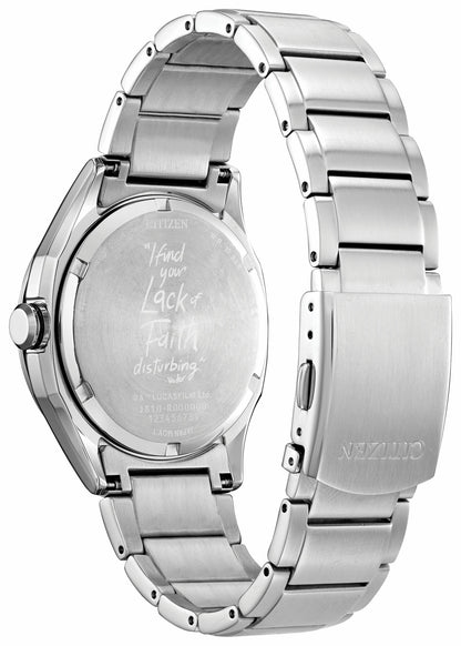 Duel Black Dial Stainless Steel Bracelet AW1140-51W | Citizen Great Value