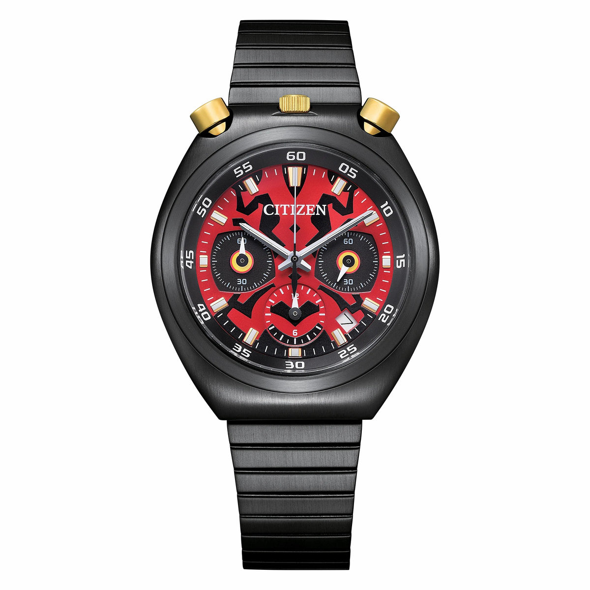 Darth Maul Red Dial Stainless Steel Bracelet AN3668-55W | Citizen Discount