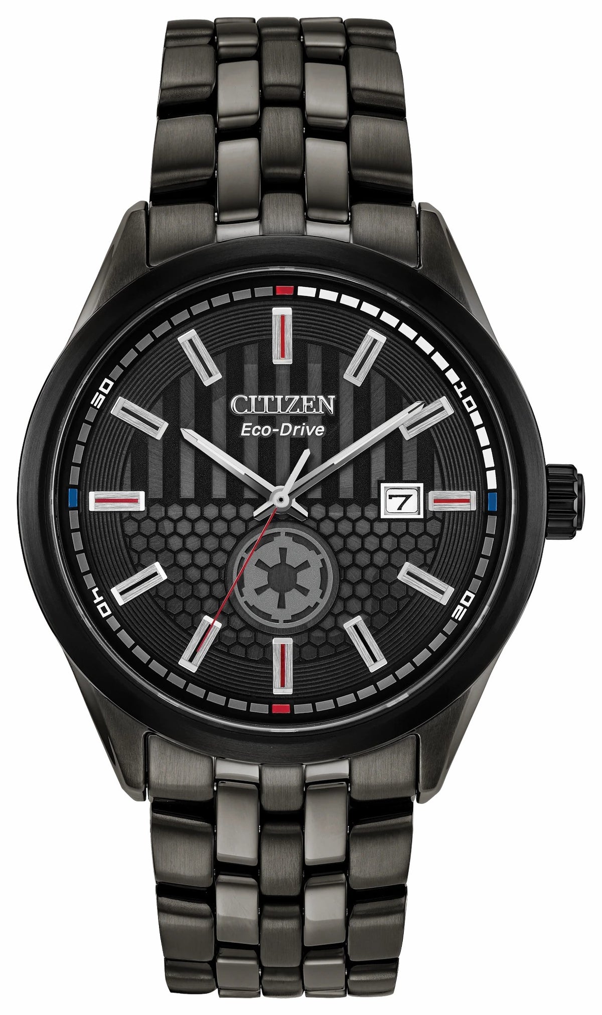 Darth Vader Returns Black Dial Stainless Steel Bracelet BM7255-61W | Citizen Sale