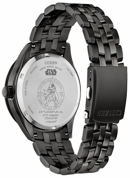 Darth Vader Returns Black Dial Stainless Steel Bracelet BM7255-61W | Citizen Sale