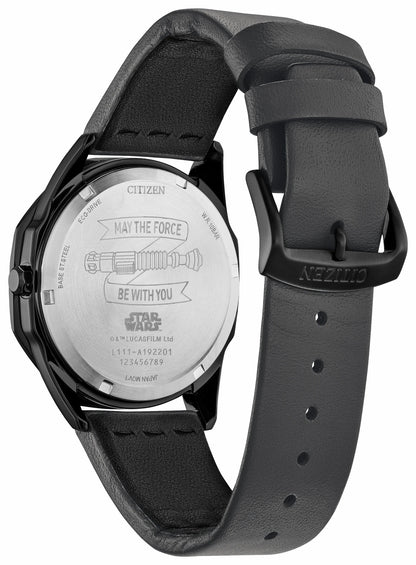 Jedi Master Black Dial Leather Strap BM7498-00W | Citizen Sale