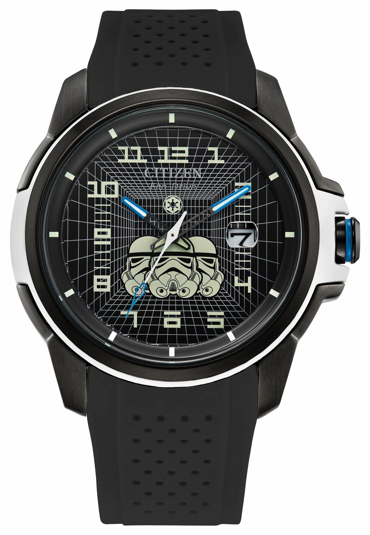 Imperial Stormtrooper Black Dial Polyurethane Strap AW1659-00W | Citizen Hot Sale