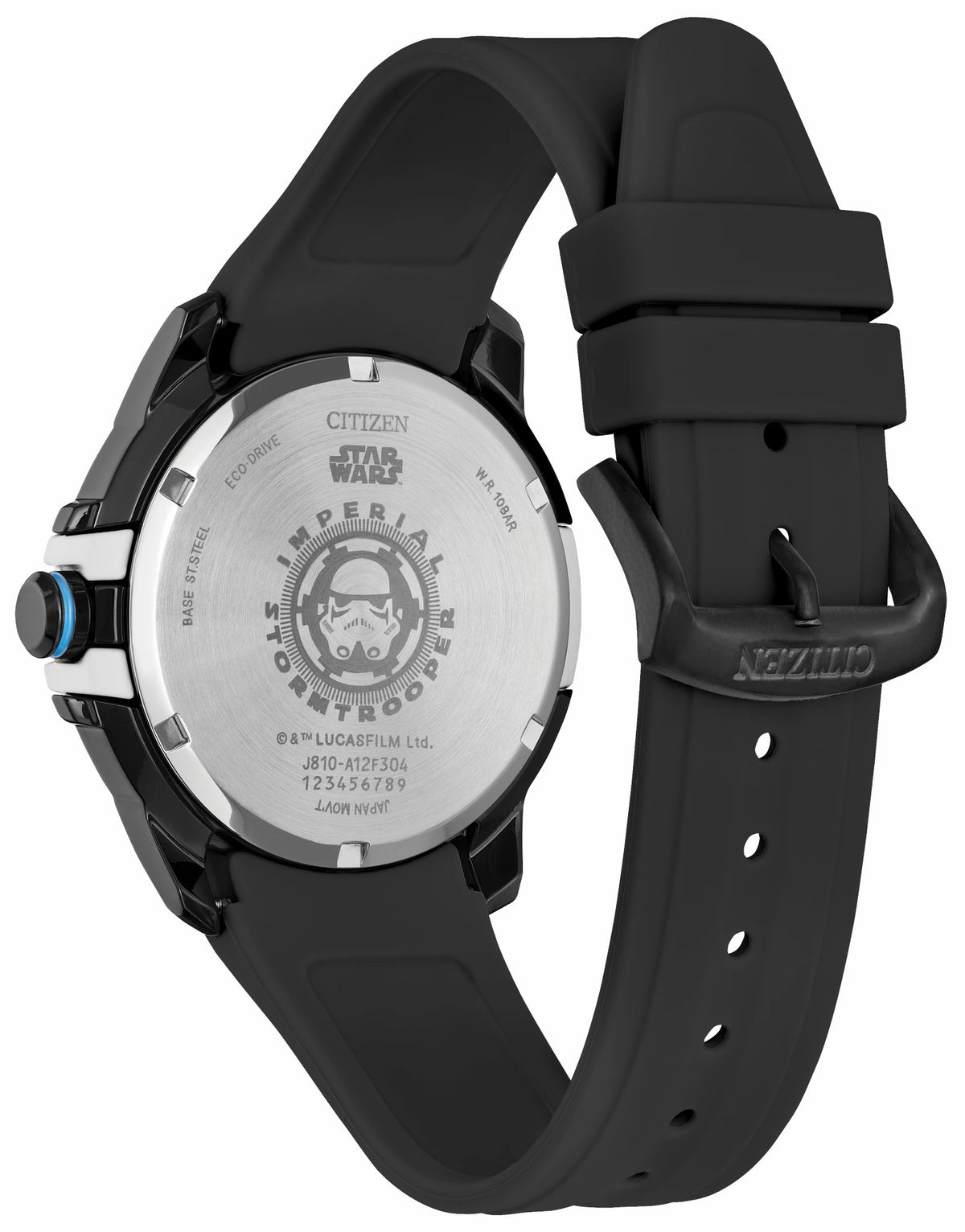 Imperial Stormtrooper Black Dial Polyurethane Strap AW1659-00W | Citizen Hot Sale