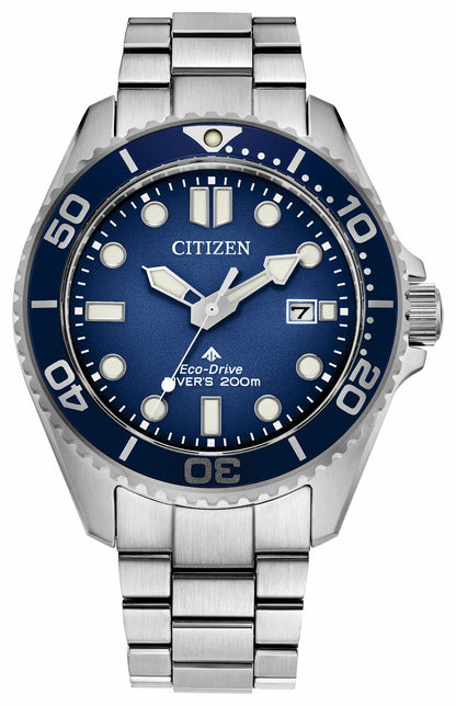 Promaster Dive Blue Dial Stainless Steel Bracelet BN0260-54L | Citizen Popular