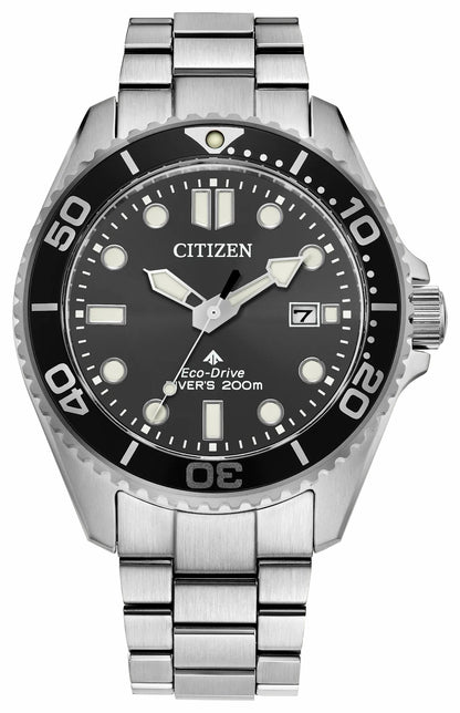 Promaster Dive Black Dial Stainless Steel Bracelet BN0261-51E | Citizen Best Seller