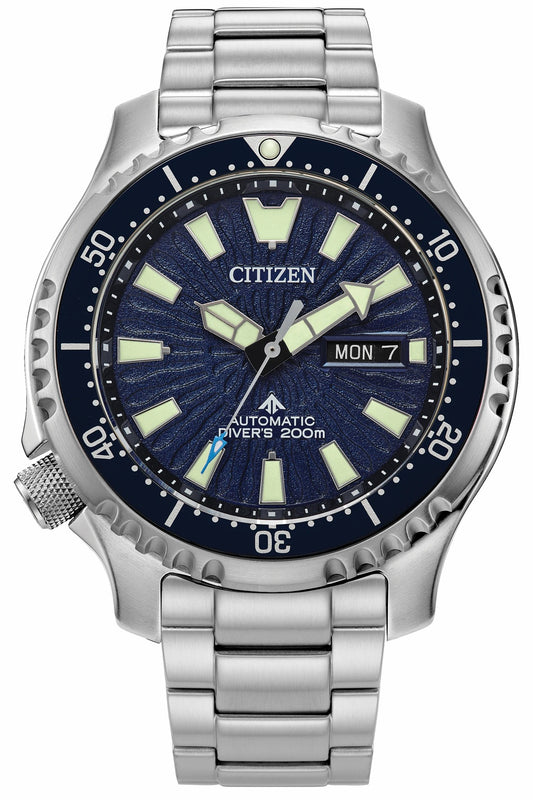 Promaster Dive Automatic Blue Dial Stainless Steel Bracelet NY0136-52L | Citizen Signature