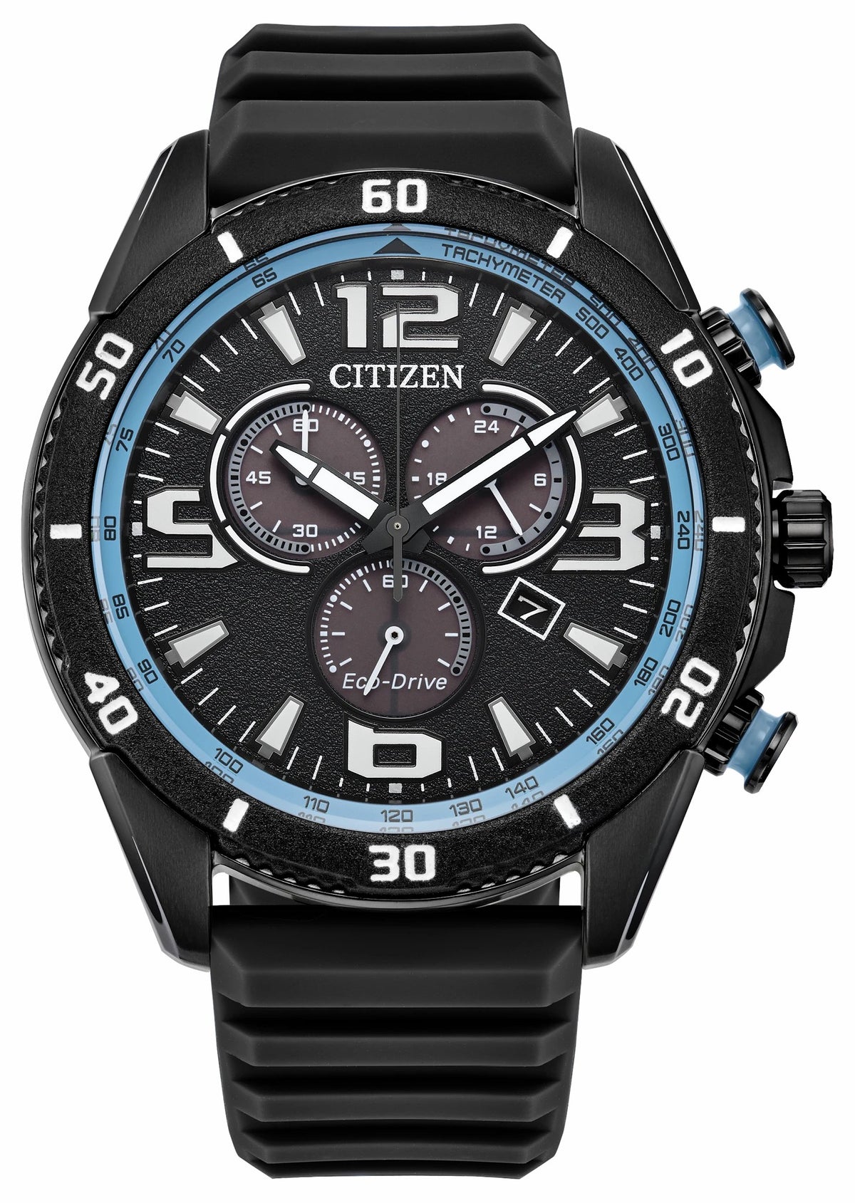 Brycen Black Dial Silicone Strap AT2587-02E | Citizen Deals