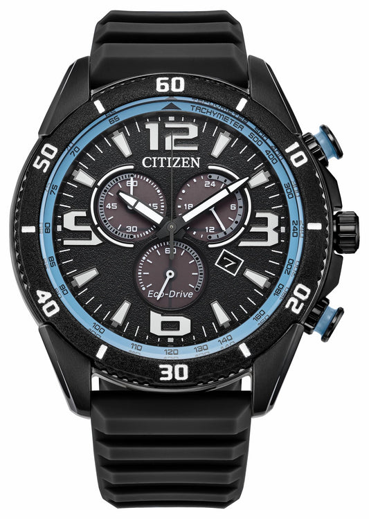 Brycen Black Dial Silicone Strap AT2587-02E | Citizen Deals