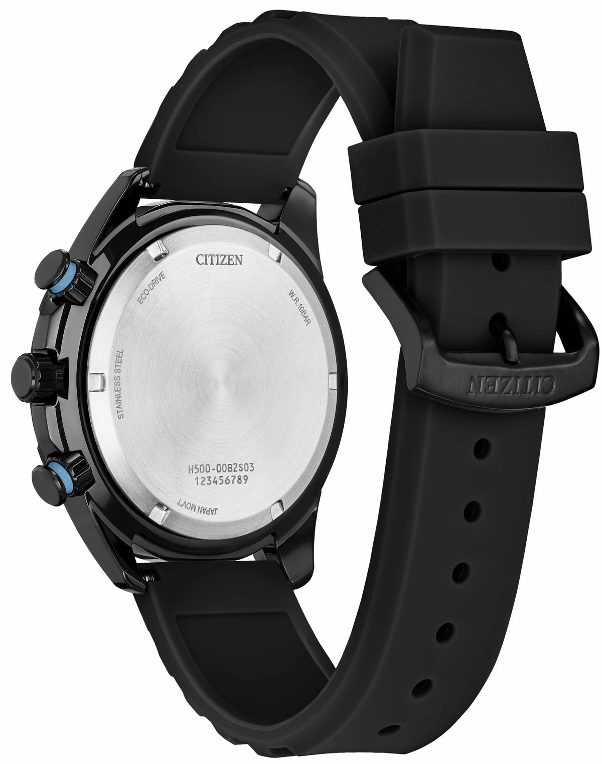 Brycen Black Dial Silicone Strap AT2587-02E | Citizen Deals