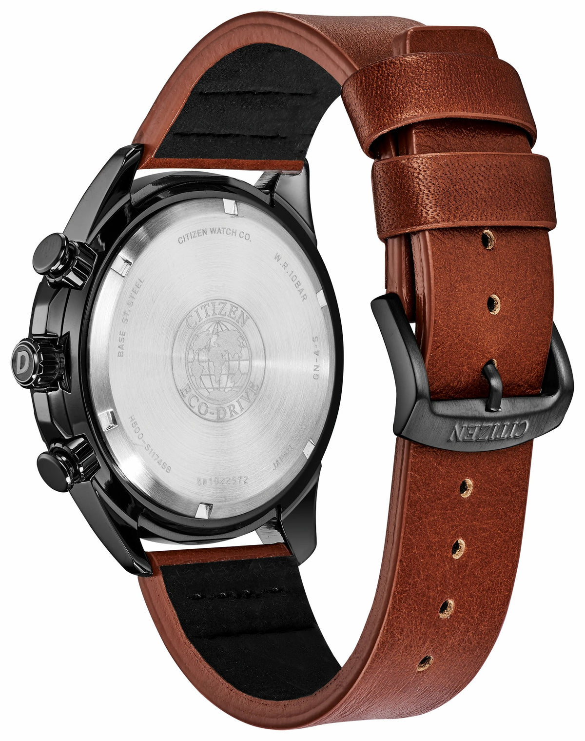 Citizen AR Eco-Drive Black Stainless Steel Watch | Citizen Signature