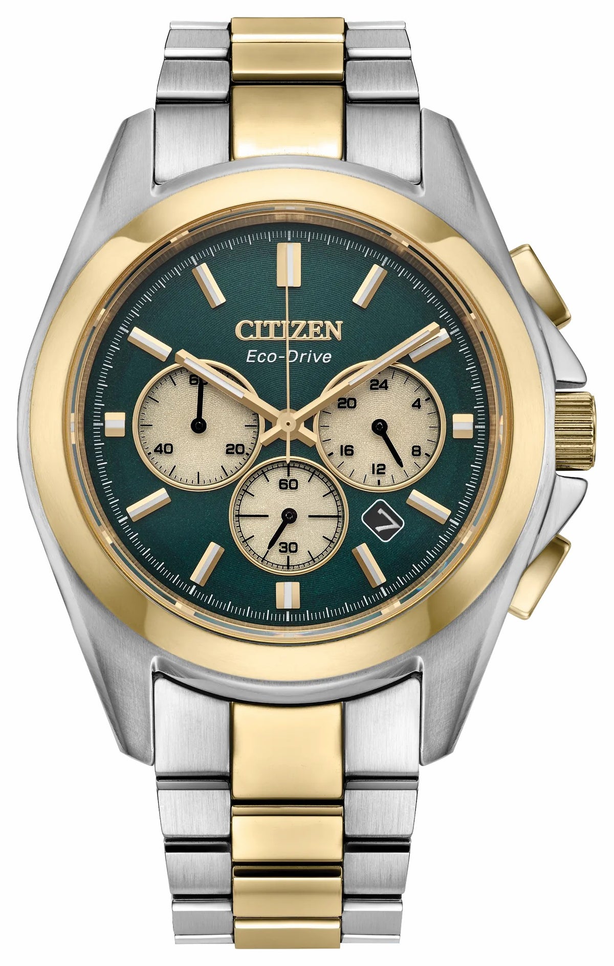 Sport Luxury Green Dial Stainless Steel Bracelet CA4684-54X | Citizen Special Offer