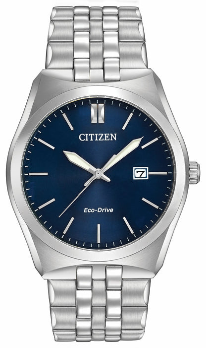Corso - Men's Eco-Drive BM7330-59L Blue Dial Steel Watch | Citizen Featured