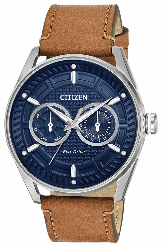 CTO - Men's Eco-Drive BU4020-01L Leather Strap Watch | Citizen Latest