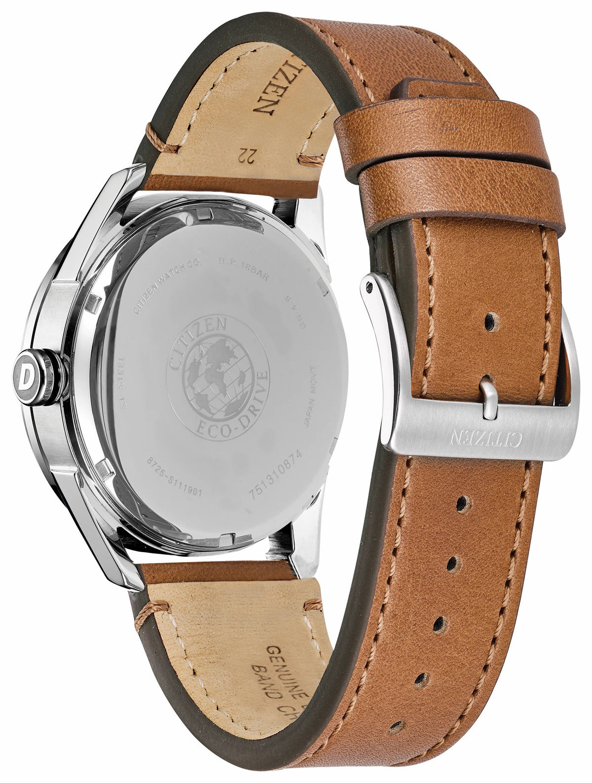 CTO - Men's Eco-Drive BU4020-01L Leather Strap Watch | Citizen Latest