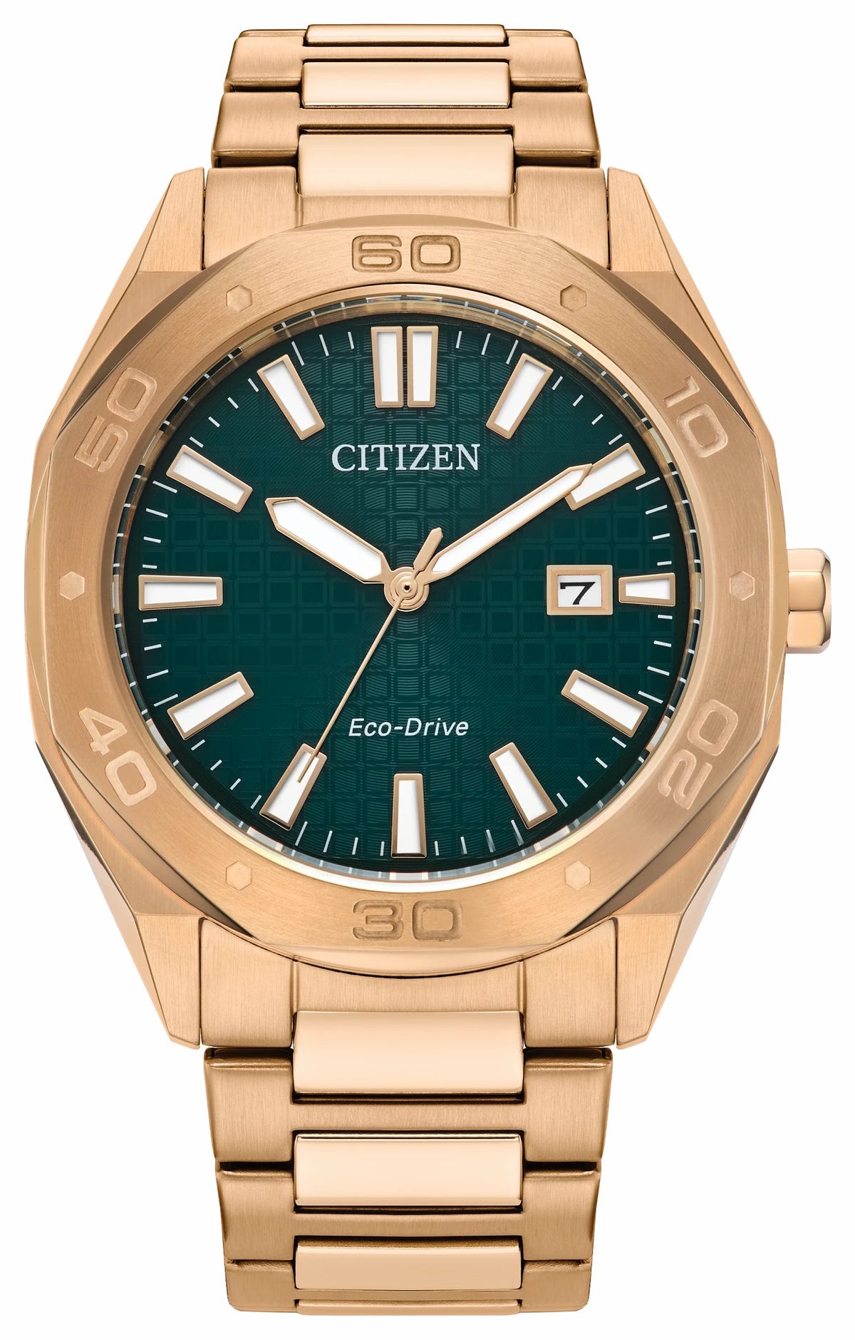 Odyn Green Dial Stainless Steel Bracelet BM7633-81X | Citizen Featured